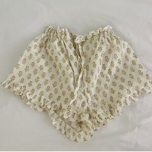 Doen Enna Shorts in Cream Sunflower